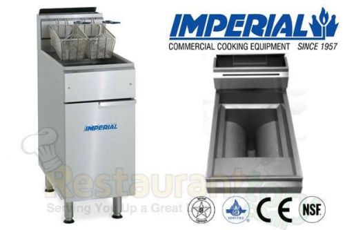 IMPERIAL COMMERCIAL FRYER GAS-OPEN POT FRY POT NATURAL GAS MODEL IFS-40-OP