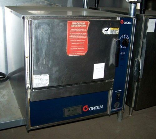 Groen 5 Pan Capacity StartSteam Steamer; 120V; 1PH; Nat. Gas; Model: SSB-5G