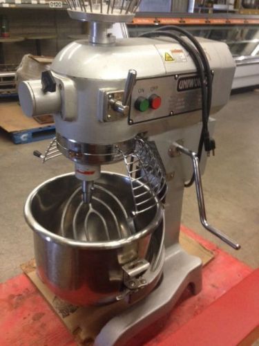 Uniworld 20QT Planetary Mixer Year 2012 w/ 3 attachments