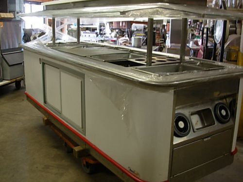 SALAD BAR AMERICAN METAL FABRICATORS Custom-2008226-1 10&#039;X4&#039;X58&#034;