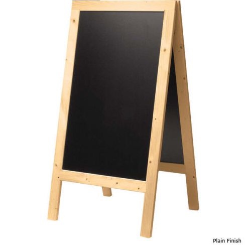 Double-sided restaurant sidewalk menu board 22&#034; x 33&#034; - menu display advertising for sale