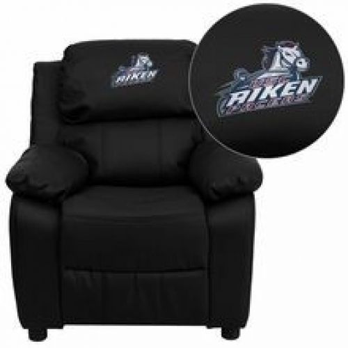 Flash Furniture BT-7985-KID-BK-LEA-41092-EMB-GG South Carolina Aiken Pacers Embr