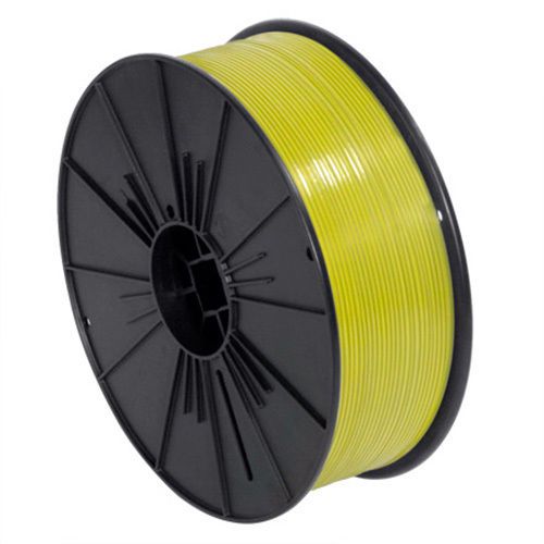 Box Partners 5/32&#034;x7000&#039; Yellow Plastic Twist Tie Spool. Sold as 1 Per Case