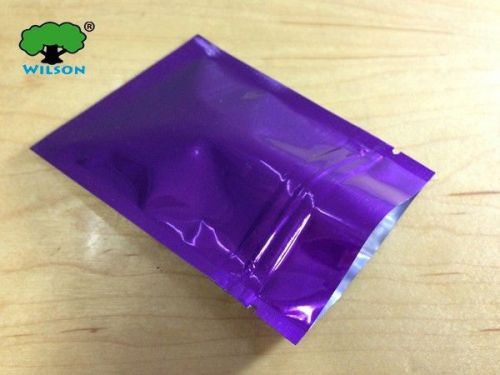 100 pcs (3x4inch) herbal bag plastic foil bags zip lock foil bags reclosable for sale