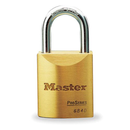 Keyed Padlock, 1-3/16 In. H, 5 Pin 6840