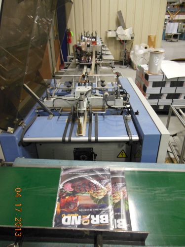 Polybagger quickwrap h-50 streamfeeder wrapper/collator kitter for sale