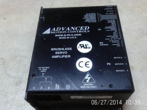 ADVANCED MOTION B25A40ACL BRUSHLESS SERVO AMPLIFIER