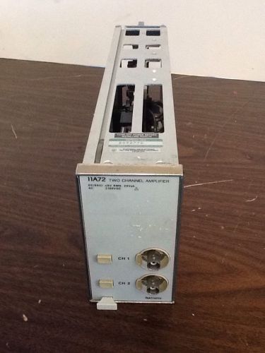 Tektronix 11A72 Two Channel Amplifier Plug In Good Shape