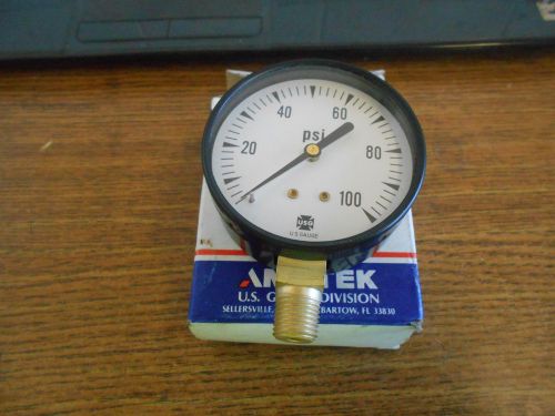 NEW AMETEK GAUGE DIVISION 0-100 PSI