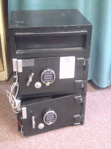 Commercial digital code steel 2-door fire safe w/ alarm wiring, css model cs2820 for sale