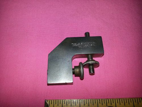 MACHINIST&#039;S STARRETT #289A COMBINATION SQUARE RULE SCALE CLAMP