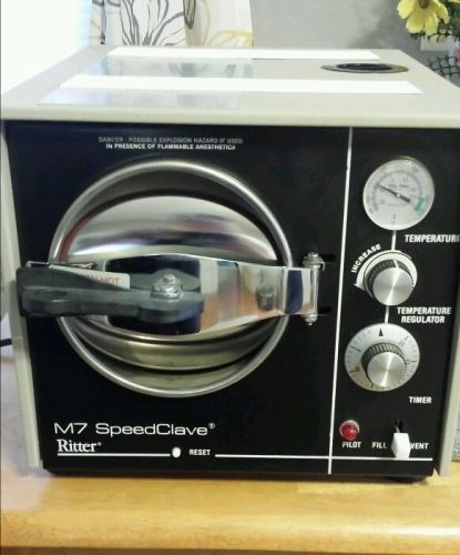 Ritter M7 Medical / Dental / Tattoo Speedclave / Autoclave