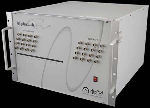 Alpha omega alphalab pro 7u laboratory lab digital/analog input modular chassis for sale