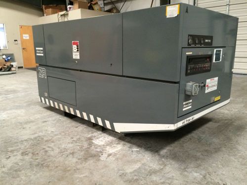 ATLAS COPCO AIR COMPRESSOR, 43700 HOURS, 60HP Model ZR237-125 Located Sacramento