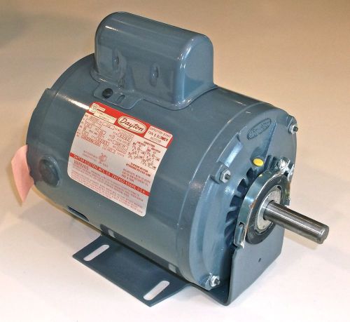 DAYTON 2-Speed Electric Fan Motor, Single Phase, 1/2HP Model 5K529, NEW IN BOX