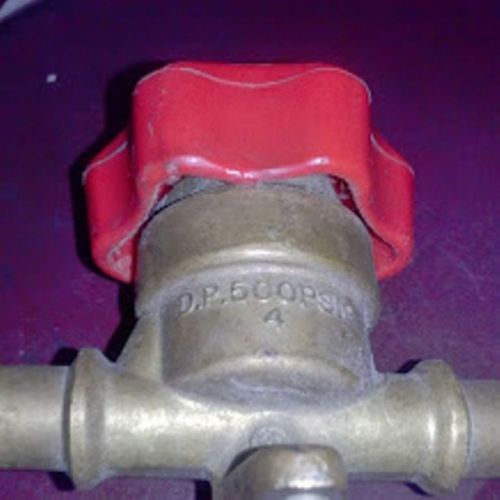 Superior Refrigerant Ball Valve D.P. 500 PSIG 3448 kPa