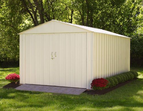 Arrow mountaineer 10x25 metal prefab outdoor storage building diy kit- mhd1025 for sale