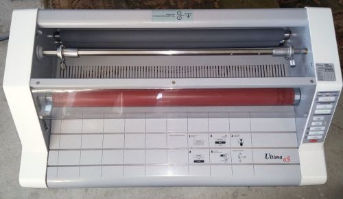 GBC HeatSeal Ultima 65 Roll Laminator, 27&#034; Max. Width,10 Minute Warm Up, Works.