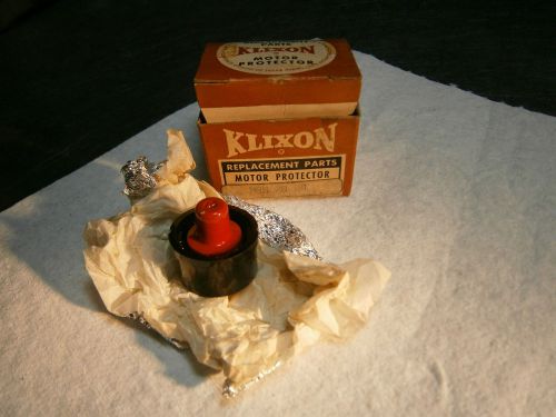 NEW KLIXON MRH28EA OVERLOAD MOTOR PROTECTOR WITH MANUAL RESET  W/BOX