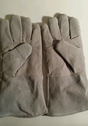 Chicago electric welding gloves 14&#034; split cowhide item 488 for sale