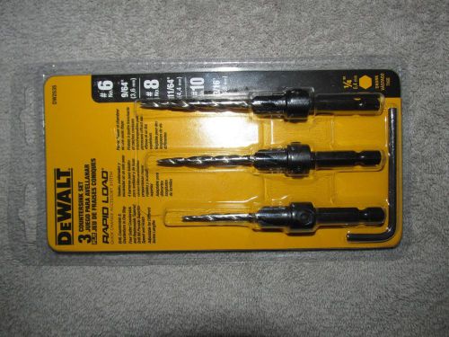 Dewalt 3 pc Countersink Set