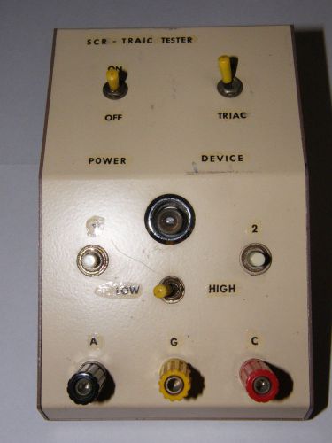 VINTAGE SCR - TRIAC TESTER