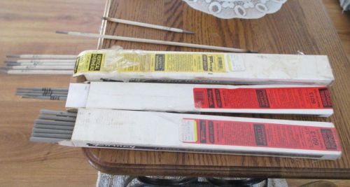 16 assorted Welding Rods, for a 220v ELECTRIC Welder