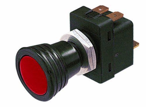 NEW HELLA H61778001 12 V Red SPST Pull Switch