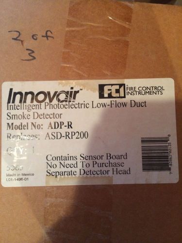 *BRAND NEW* Innovair Smoke Detector Fire Control ADP-R