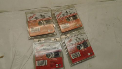 LOT OF 4 Milwaukee 48-52-2300 Standard Twist Knot Wheel 3 in NEW