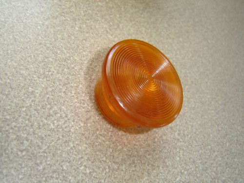 Square D 9001 A-20 Series A 1-3/8&#034; Amber Mushroom Button Knob 85872 NOS