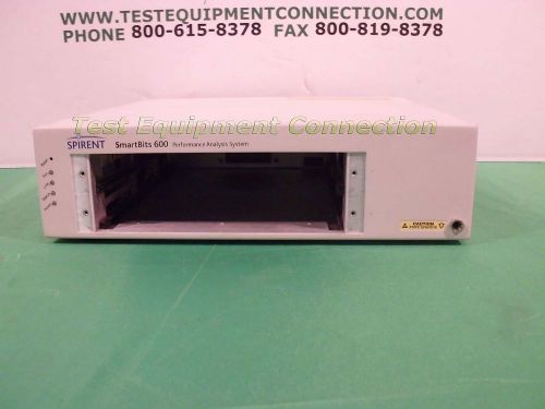 Spirent smartbits 600 (smb-600) 2-slot portable chassis for sale