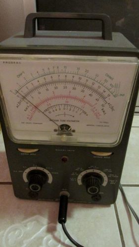 Vintage Heath Kit - Model 1M-10 -  Vacuum Tube Voltmeter Unit + Lead