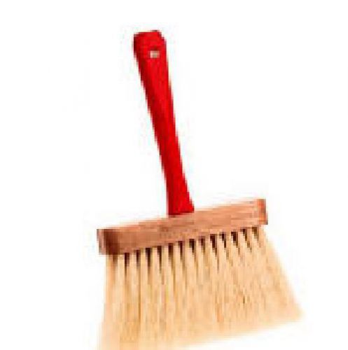 Goldblatt, masonry utility brush, soft bristled wide brush with wood handle. for sale