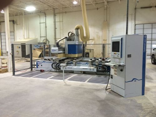 WEEKE OPTIMAT BHP 550 CNC ROUTER 4/10 MACHINING CENTER WITH ATC BORING