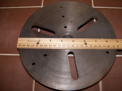 Small Wood Metal Lathe 9&#034; Faceplate 1&#034;- 8 TPI Atlas Craftsman Dunlap L3-365