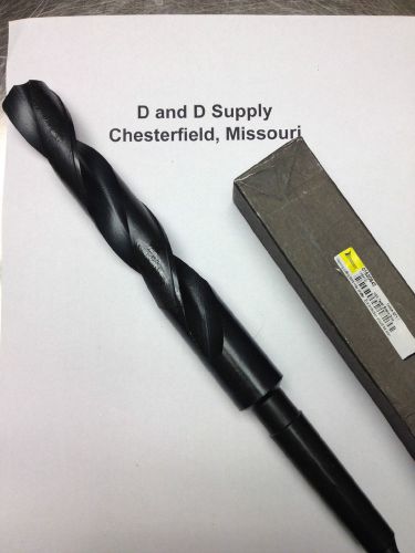 INTERSTATE Taper Shank  Drill Bits, 1&#034;, 2MT, HSS, 118 degree point, 01520642