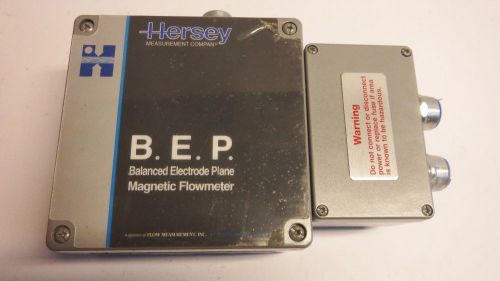 HERSEY MEASUREMENT B.E.P. MAGNETIC FLOWMETER 6203.0S0T5A01D0 SIZE 3&#034; 120VAC