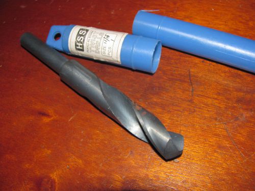 BRAND NEW 11/16&#034; REDUCED SHANK / DEMMING DRILL , BLACK OXIDE