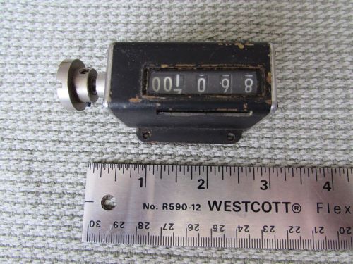 Vintage Mechanical Counter Veeder &amp; Root Hartford CT Made in USA