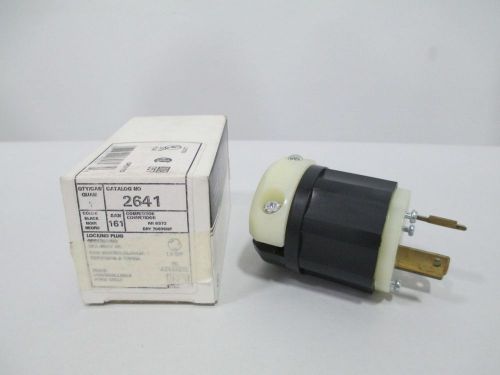 NEW LEVITON 2641 TWIST LOCK PLUG 480V-AC 30A AMP D272944