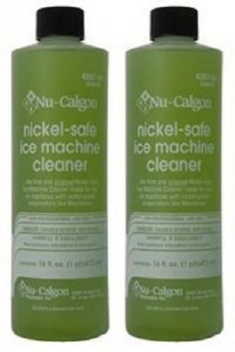 2-Lot Nu-Calgon 4287-34 Nickel-Safe Ice Machine Cleaner - New OEM