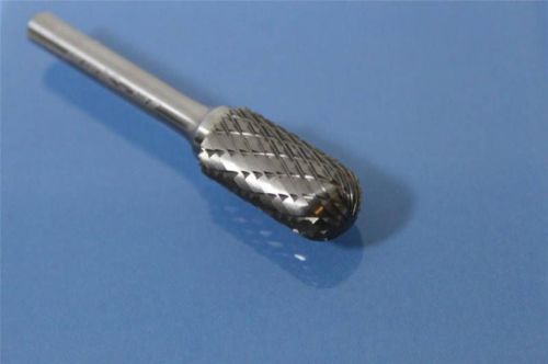 SC-5 CYLINDER BALL CARBIDE ROTARY BURR FILE 1/4&#034; x 1/2&#034;