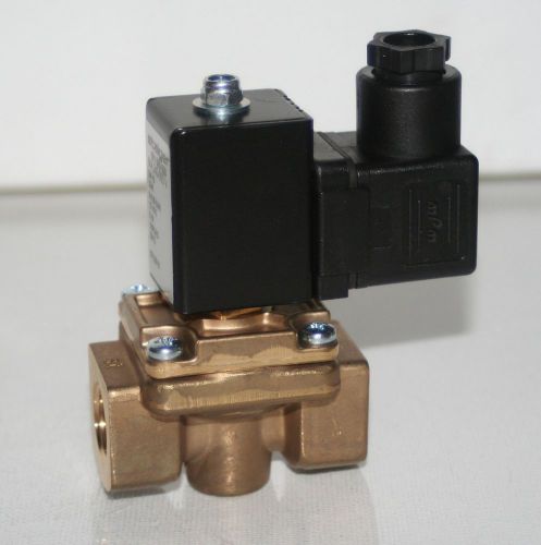 Solenoid Valve  3/8&#034; MIP  NC  2-Way 12VDC Staiger NEW