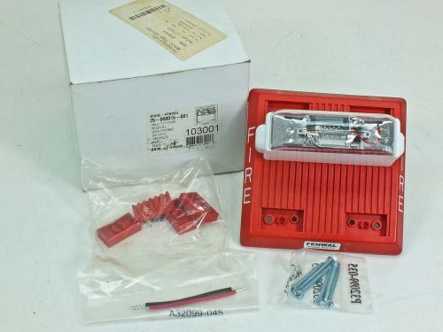 Fenwal Multitone Fire Alarm w/ Strobe 75-000015-001