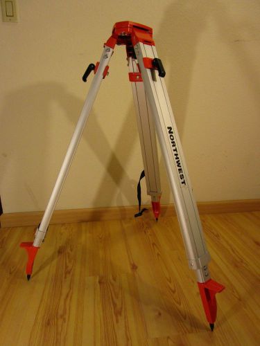 Northwest Aluminum Quick Clamp Survey Contractor Tripod for Transit Laser NAT83