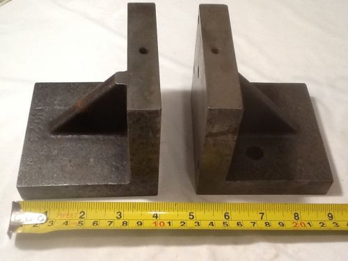 Angle plate * set of 2 4x4x4 no.23 angle plates machinist toolmaker grind mill for sale