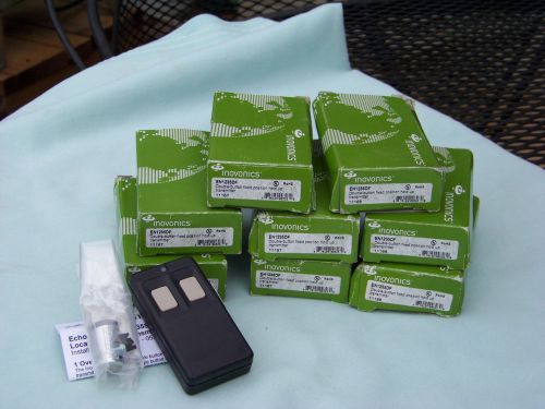 QTY 8) INOVONICS EN1235DF DOUBLE BUTTON FIXED MOUNT WIRELESS TRANSMITTER LOT