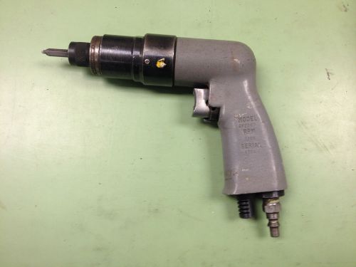 Sioux Pneumatic Screwdriver Pistol Type Model 2P2207 1200 RPM