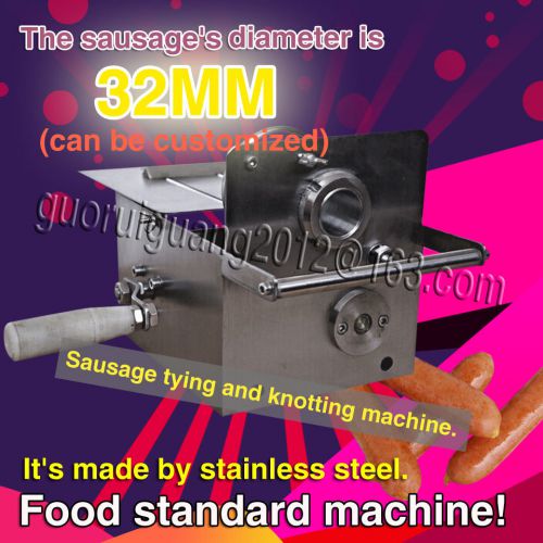 free shipping, Hand-rolling sausage tying machine;sausage knotting machine